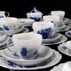 Kaffeservis, 40 delar, "Blå Blomst", Royal Copenhagen