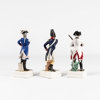 Figuriner, 3 st, porslin, Goebel, höjd 22 cm