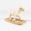 Figurin, lamm med styckningsschema, Goebel, höjd 20 cm