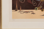 Janne Martin, litografi, 287/350, signerad, 57x50 cm