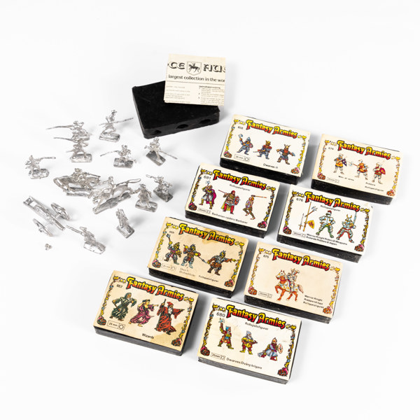 Gjutformar, 9 st, "Fantasy Armies", Prince August