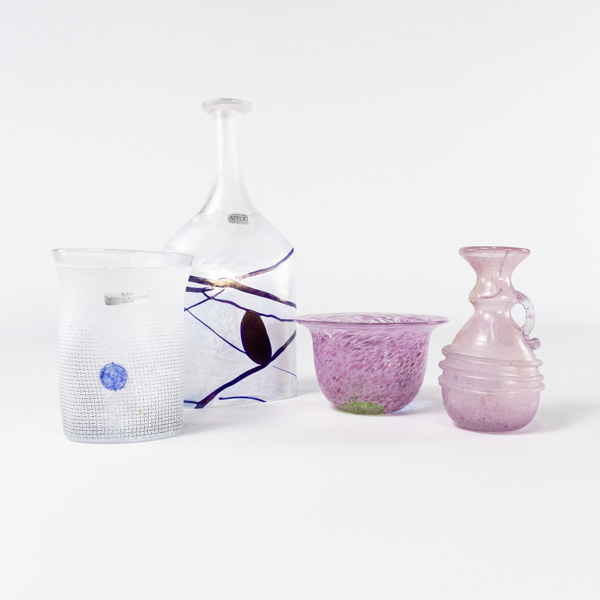 Glaskonst, 4 delar, Bertil Vallien, Ulrica Hydman-Vallien