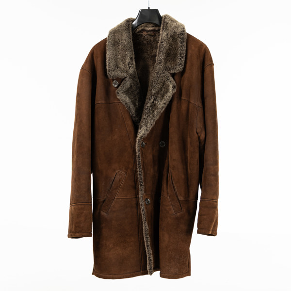 Rock, herr, mocka och päls, storlek 52, PG Elfström, Malung