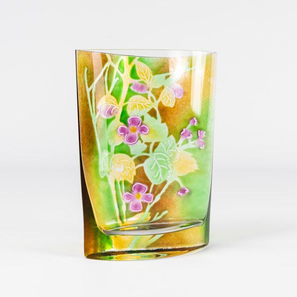 Ada Lisa Gjeruldsen, vas, signerad, Steninge Slott, höjd 28,5 cm