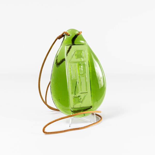 Erik Höglund, hänge, glas, Boda, höjd 26 cm