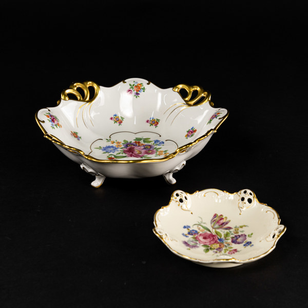 Skål och fat, Rosenthal, Jimenau, största diameter 27 cm