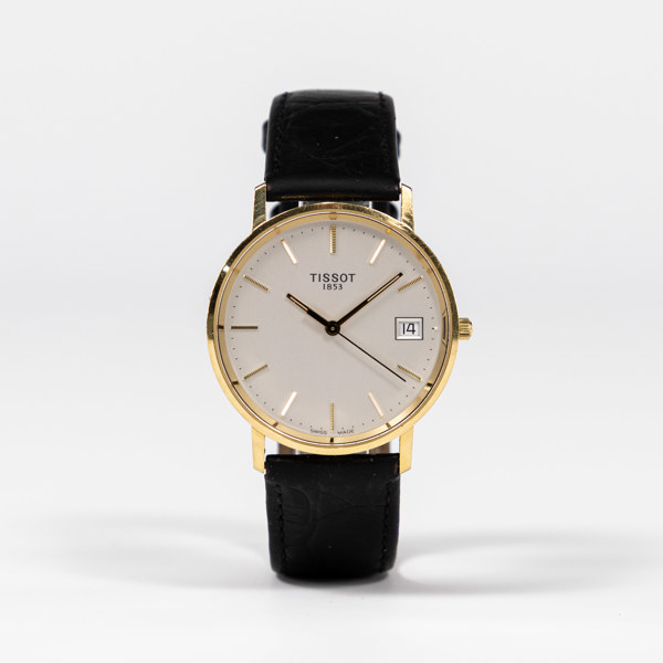 Tissot, 34 mm, 18k guld, "För Nit och Redlighet"