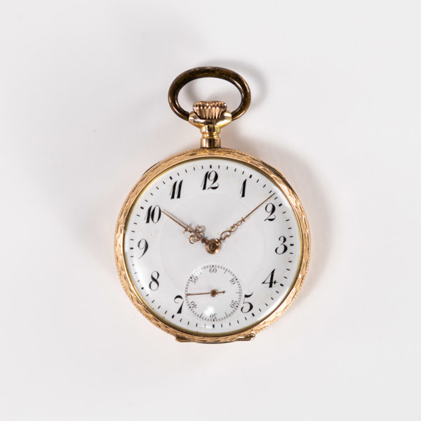 Mormorsur, 34,5 mm, 14k guld, 31,1 gram