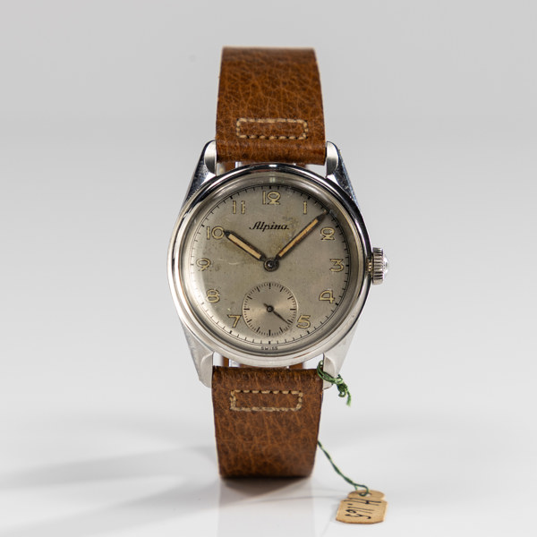 Alpina, 34 mm, rostfritt stål, 50-tal