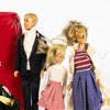 Dockor, Barbie, med mycket tillbehör och kläder