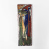 Marianne Starck, relief, stengods, Michael Andersen, signerad, 14 x 42 cm
