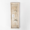 Marianne Starck, relief, stengods, Michael Andersen, signerad, 14 x 42 cm