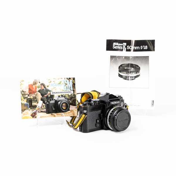 Systemkamera, Nikon EM, 50 mm/1:1.8