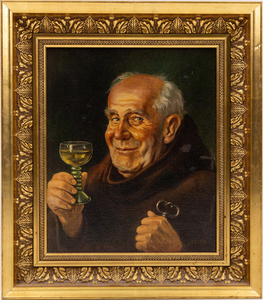 Oidentifierad konstnär, olja på duk, signerad, 35x40 cm