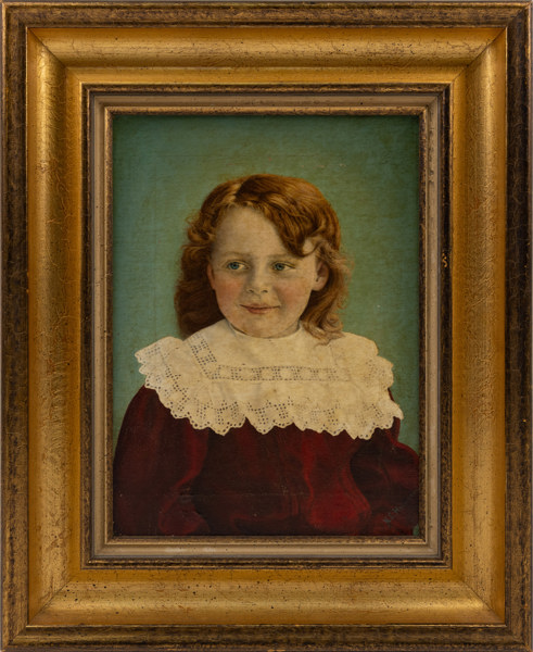 Oidentifierad konstnär, äldre oljetryck, 41x50 cm