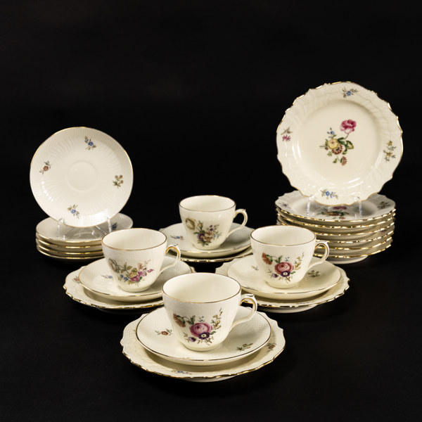 Kaffeservis, 24 delar, "Frijsenborg", Royal Copenhagen