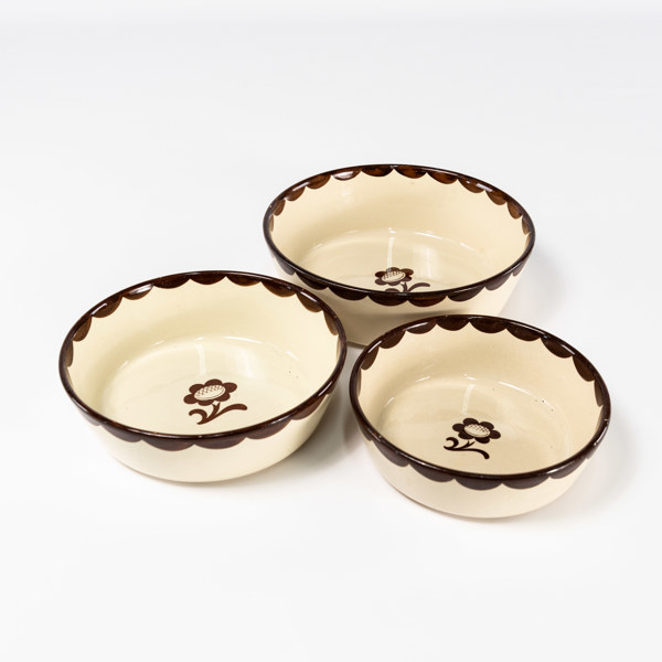 Wilhelm Kåge, ugnsformar, 3 st, "Pyro", Gustavsberg