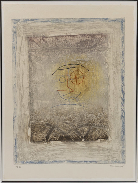 Pierre Marie Brisson, litografi, signerad, numrerad 46/95, 60 x 80 cm