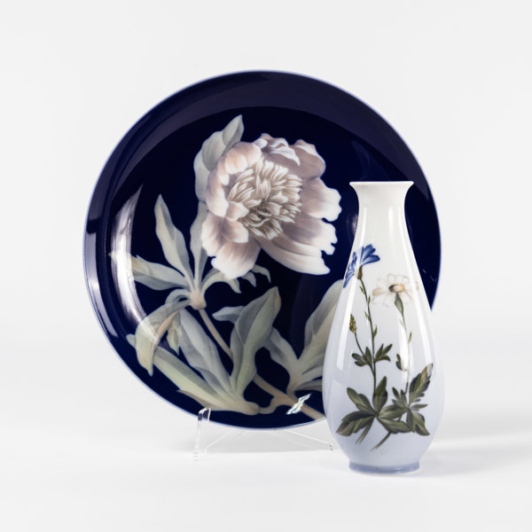 Fat, vas, porslin, Royal Copenhagen