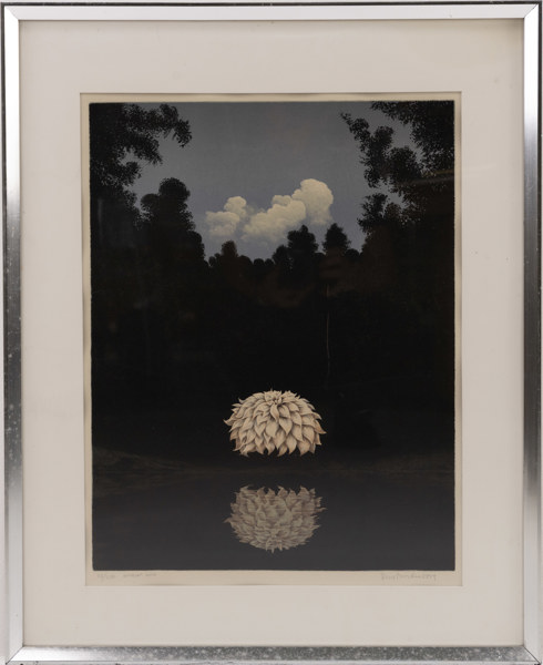 Bengt Nordenborg, litografi, 92/250, signerad, 56x70 cm