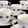 Kaffeservis, 28 delar, "Blå Blom", Gustavsberg