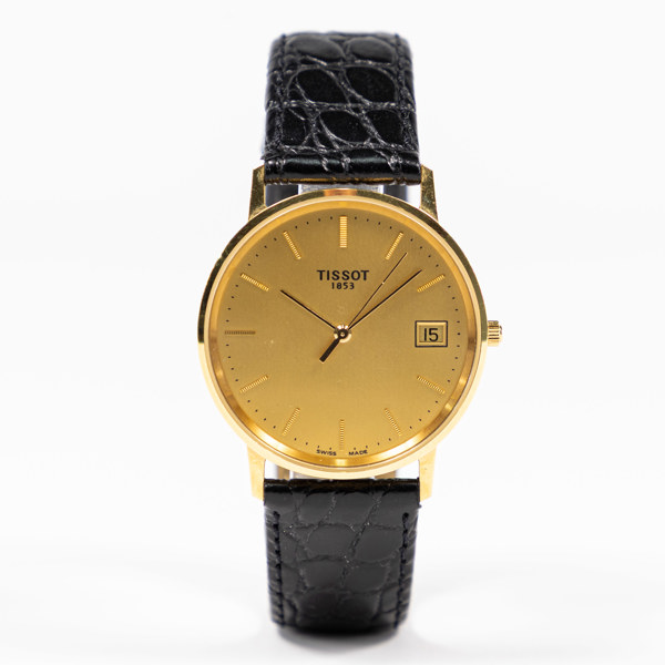 Tissot, 33 mm, quartz, 18k guld