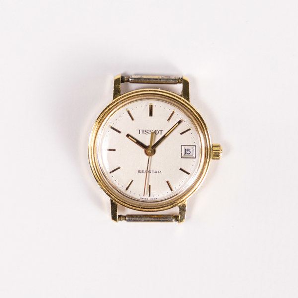 Tissot Seastar, damur, quartz, 22 mm, 18k guld