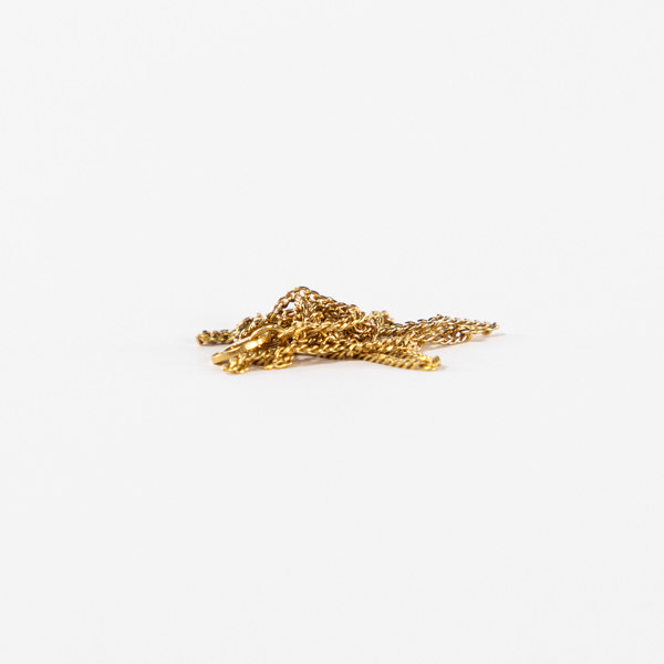 Kedja, defekt, 18k guld, vikt 1,4 gram