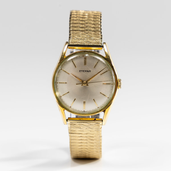 Eterna, 34 mm, guldpläterad, 60-tal