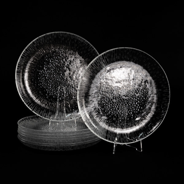 Tapio Wirkkala, mattallrikar, 8 st, "Ultima Thule", diameter 25 cm