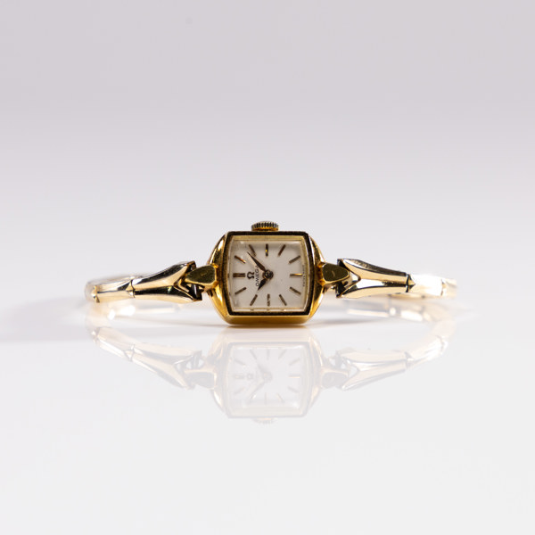 Omega, 15x18,5 mm, 18k guld, 1958