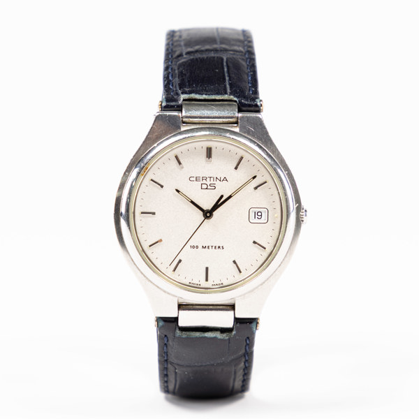 Certina DS, 34 mm, quartz, rostfritt stål, 90-tal