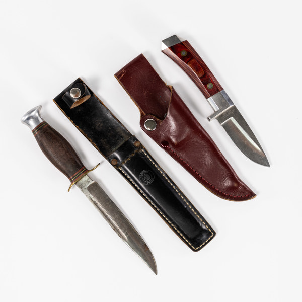 Knivar, 2 st, bl a J A Hellberg, Eskilstuna