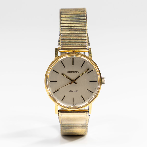 Certina, New Art, 33,5 mm, 18k guld