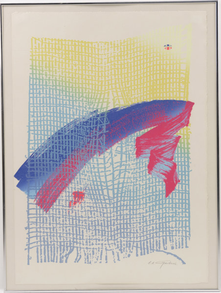 Bill Greitans, litografi, EA, signerad, 60x80 cm