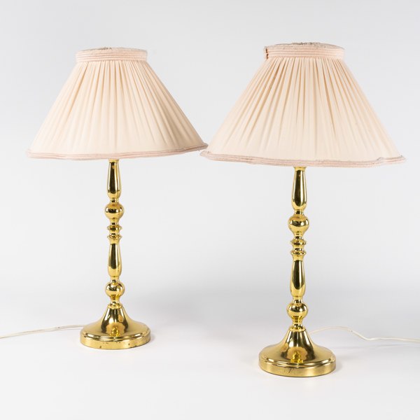 Bordslampor, ett par, IKEA, höjd 58 cm