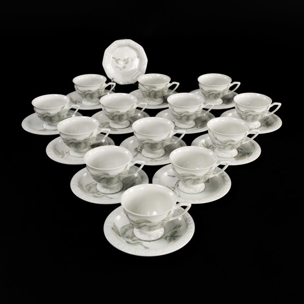 Kaffeservis, 27 delar, "Classic Rose", Rosenthal