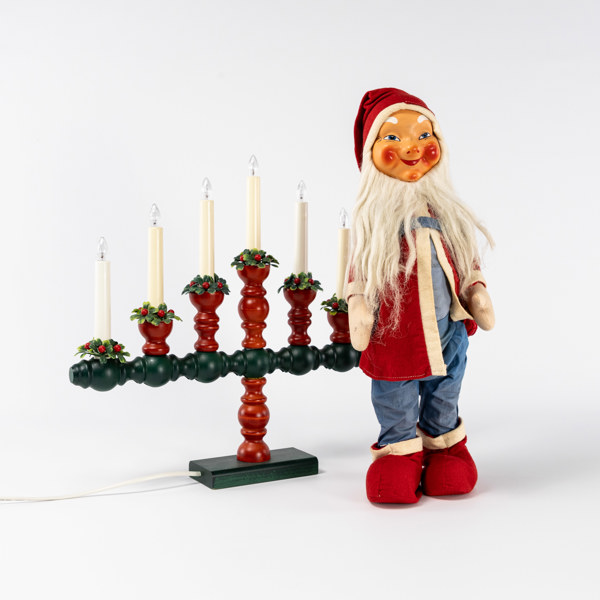 Elljusstake, tomte, högsta 47 cm