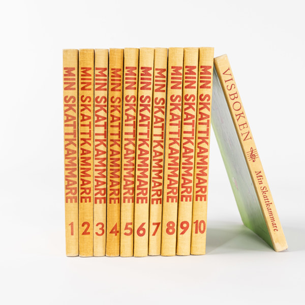 Barnböcker, 11 band, "Min Skattkammare"