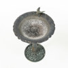 Fågelbad, höjd 73 cm, diameter 51 cm