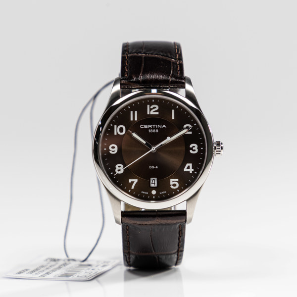 Certina, DS-4, 37 mm, rostfritt stål, 2024