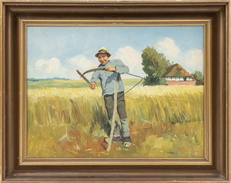 Theodor Ulrichsen, olja på duk, signerad, 49 x 39 cm