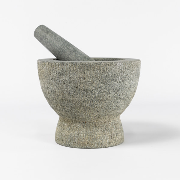 Stenmortel, större modell, höjd 18 cm