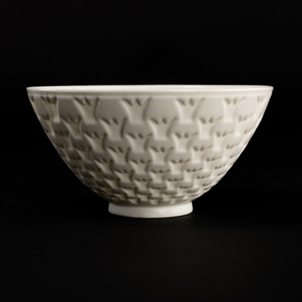 Gunnar Nylund, kronskål, större modell, höjd 9,5 cm