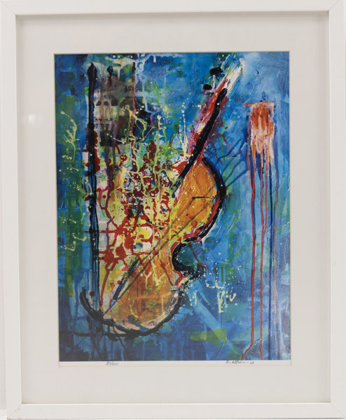 Rolf Altréus, litografi, 20/200, signerad, 42 x 52 cm