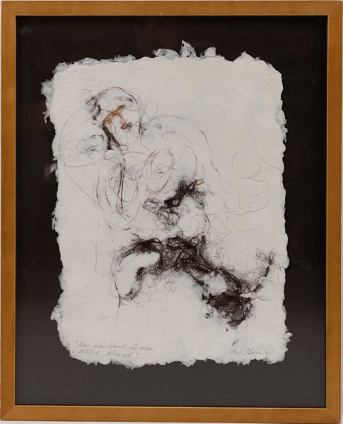 Annica Stiernlöf, blandteknik, signerad, 43 x 53 cm