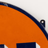Emaljskylt, "Gulf", 1960-tal, diameter 70 cm