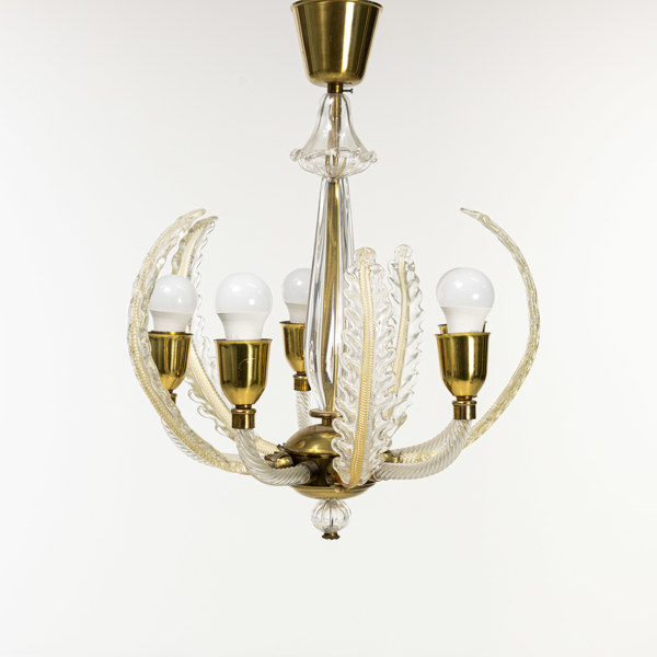 Fritz Kurz, taklampa, Orrefors, Ø 45 cm