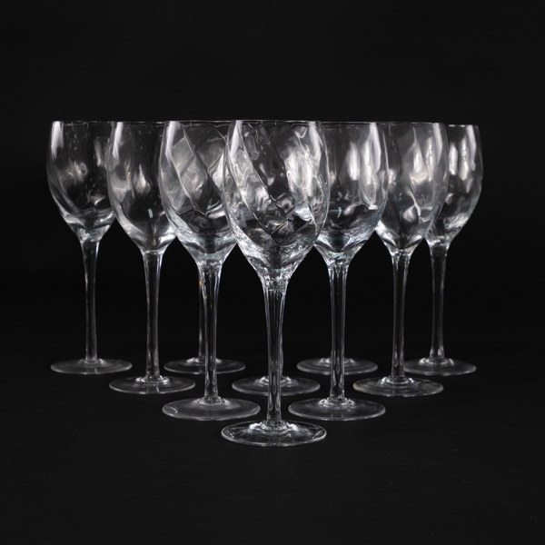 Vinglas, 10 st, höjd 22 cm