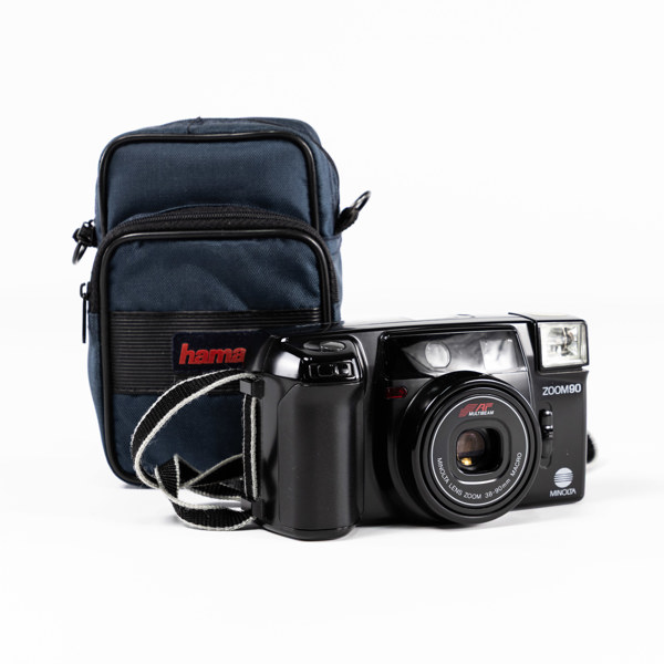 Kompaktkamera, Minolta Zoom 90, 80/90-tal, Japan